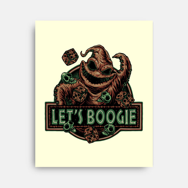 Let’s Boogie-None-Stretched-Canvas-glitchygorilla
