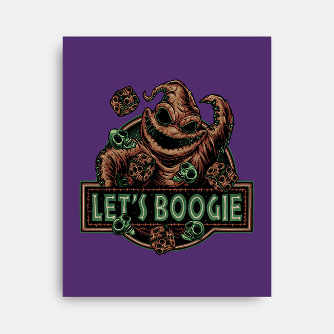 Let’s Boogie-None-Stretched-Canvas-glitchygorilla