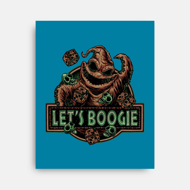 Let’s Boogie-None-Stretched-Canvas-glitchygorilla