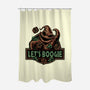 Let’s Boogie-None-Polyester-Shower Curtain-glitchygorilla