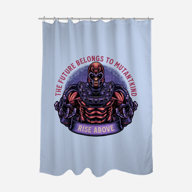 Future Of Mutantkind-None-Polyester-Shower Curtain-glitchygorilla