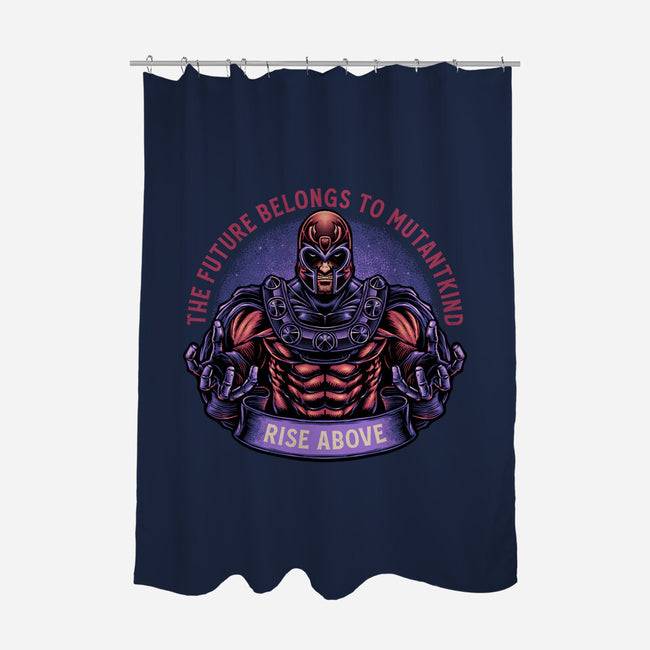 Future Of Mutantkind-None-Polyester-Shower Curtain-glitchygorilla