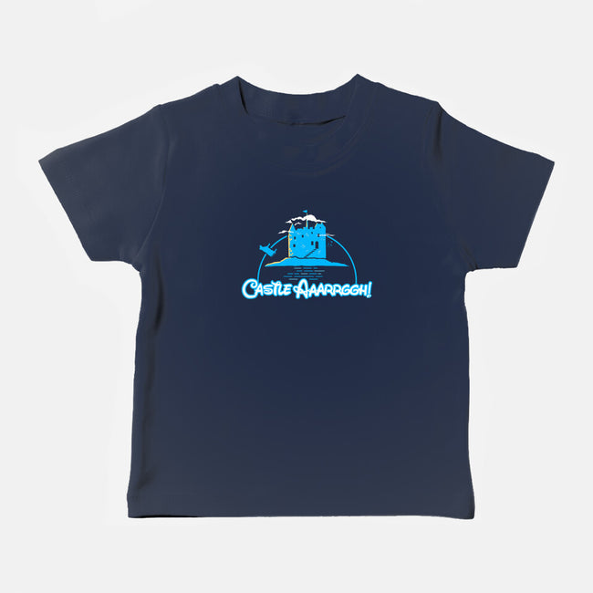 Castle Argh-Baby-Basic-Tee-rocketman_art
