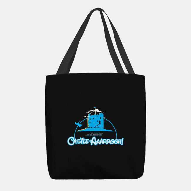 Castle Argh-None-Basic Tote-Bag-rocketman_art