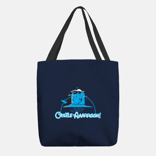 Castle Argh-None-Basic Tote-Bag-rocketman_art