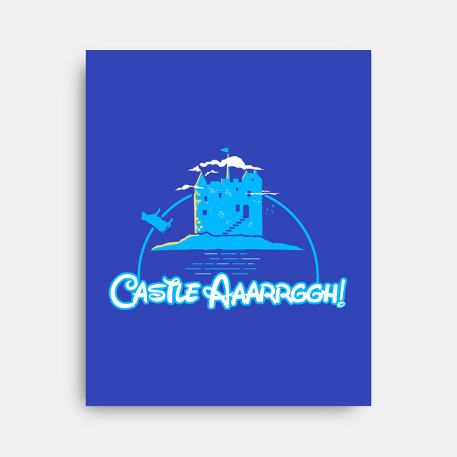 Castle Argh-None-Stretched-Canvas-rocketman_art
