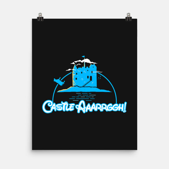 Castle Argh-None-Matte-Poster-rocketman_art