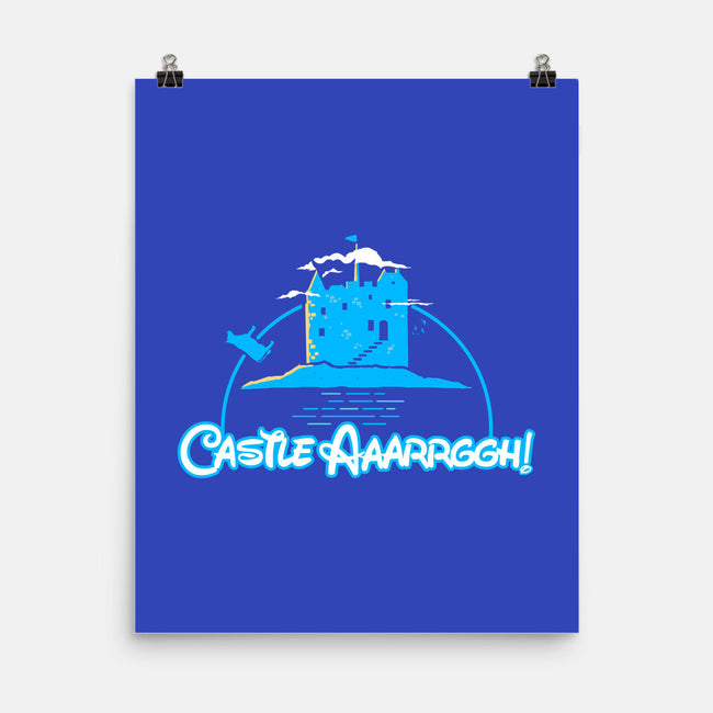 Castle Argh-None-Matte-Poster-rocketman_art