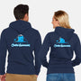 Castle Argh-Unisex-Zip-Up-Sweatshirt-rocketman_art