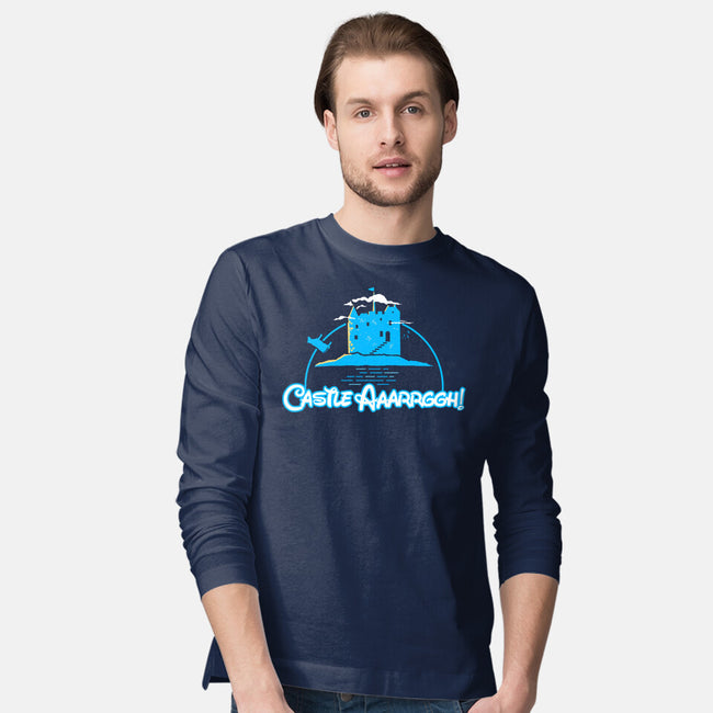 Castle Argh-Mens-Long Sleeved-Tee-rocketman_art