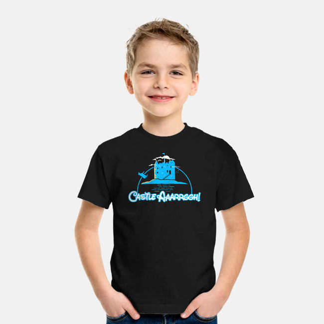 Castle Argh-Youth-Basic-Tee-rocketman_art