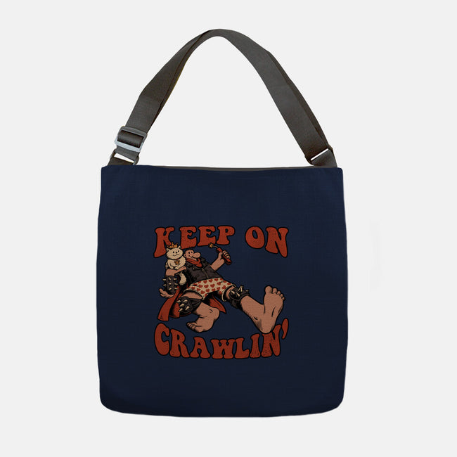 Keep On Crawlin-None-Adjustable Tote-Bag-Studio Mootant
