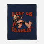 Keep On Crawlin-None-Fleece-Blanket-Studio Mootant