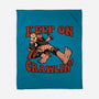 Keep On Crawlin-None-Fleece-Blanket-Studio Mootant