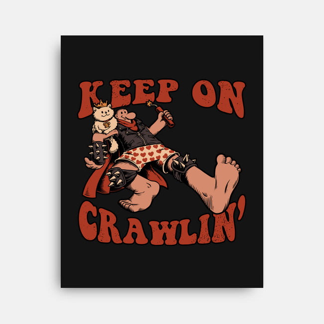 Keep On Crawlin-None-Stretched-Canvas-Studio Mootant