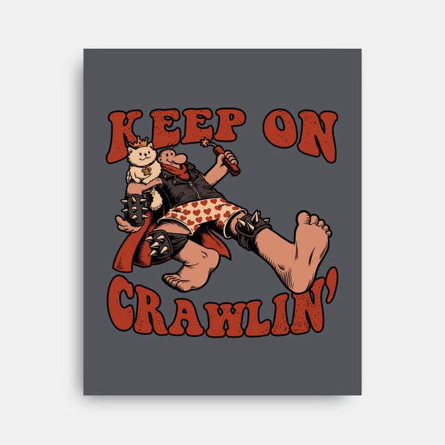 Keep On Crawlin-None-Stretched-Canvas-Studio Mootant