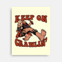 Keep On Crawlin-None-Stretched-Canvas-Studio Mootant