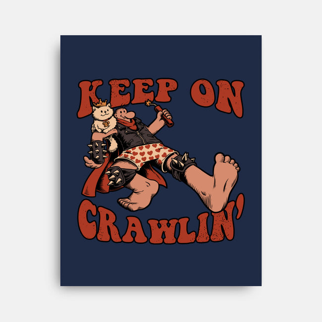 Keep On Crawlin-None-Stretched-Canvas-Studio Mootant