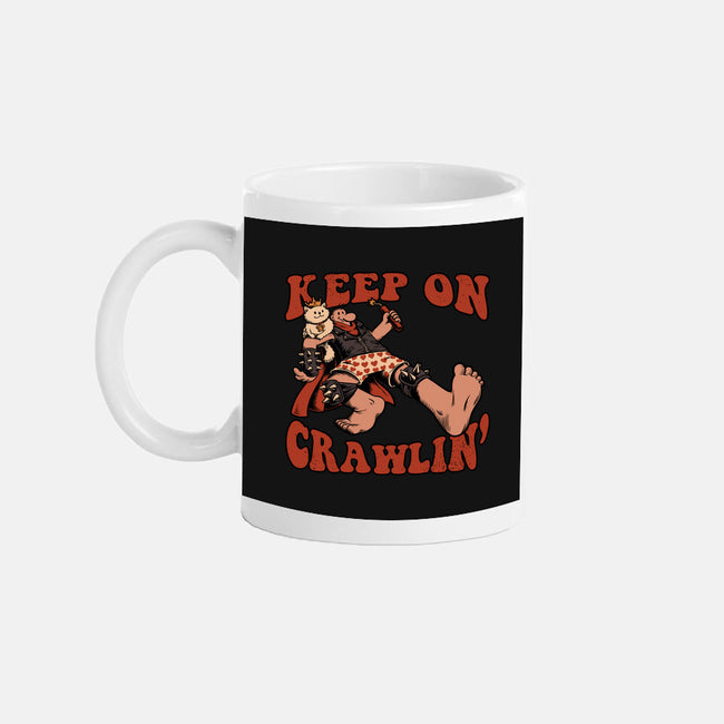 Keep On Crawlin-None-Mug-Drinkware-Studio Mootant