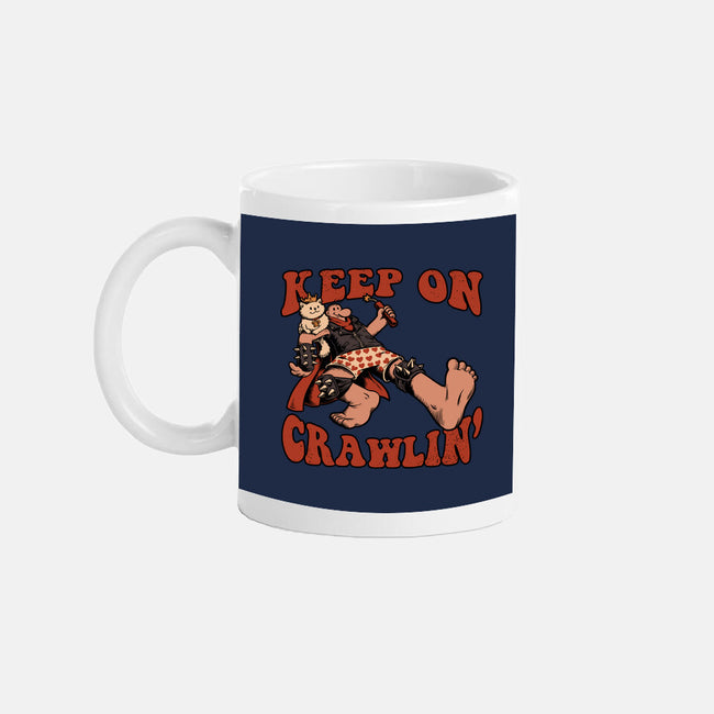 Keep On Crawlin-None-Mug-Drinkware-Studio Mootant