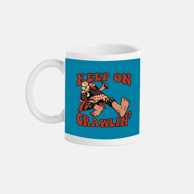 Keep On Crawlin-None-Mug-Drinkware-Studio Mootant