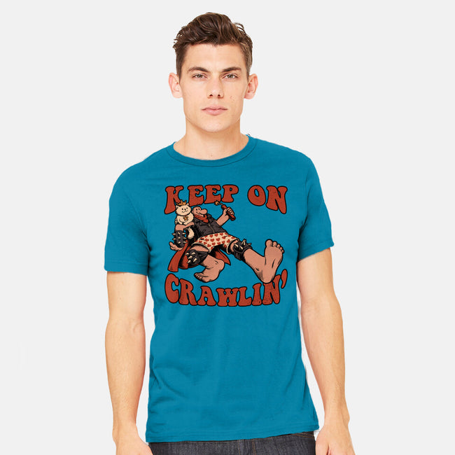 Keep On Crawlin-Mens-Heavyweight-Tee-Studio Mootant