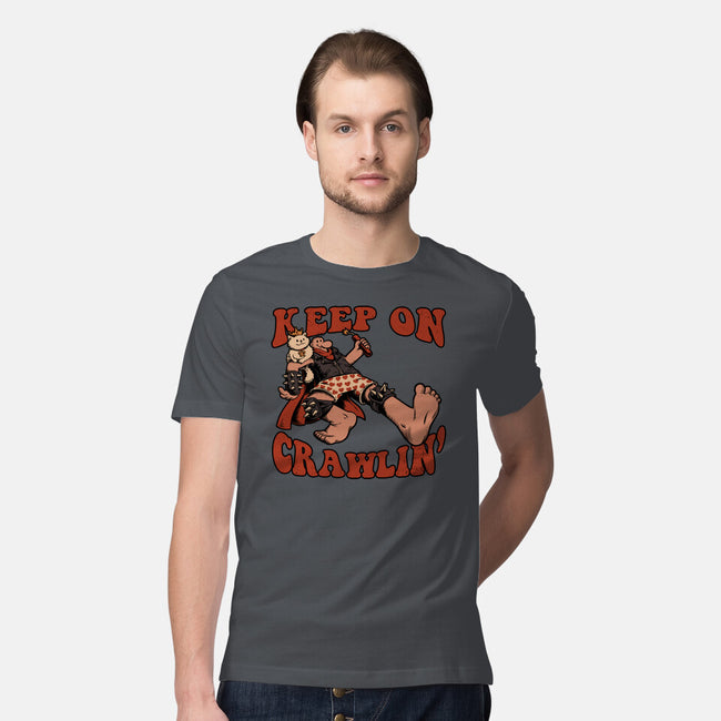 Keep On Crawlin-Mens-Premium-Tee-Studio Mootant