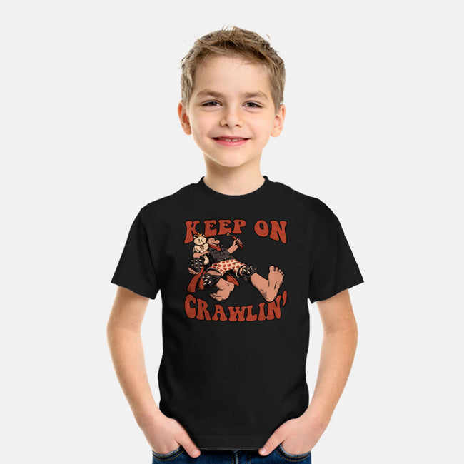 Keep On Crawlin-Youth-Basic-Tee-Studio Mootant