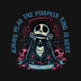 The Pumpkin King Is Here-None-Mug-Drinkware-glitchygorilla