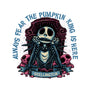 The Pumpkin King Is Here-Youth-Pullover-Sweatshirt-glitchygorilla