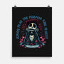 The Pumpkin King Is Here-None-Matte-Poster-glitchygorilla