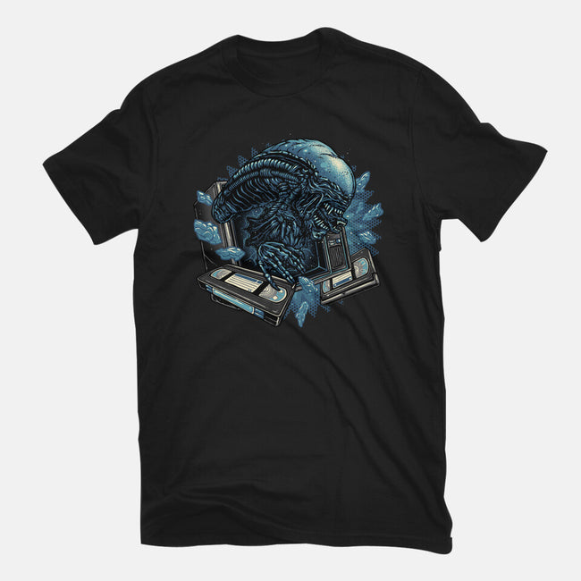Television Burster-Mens-Basic-Tee-glitchygorilla