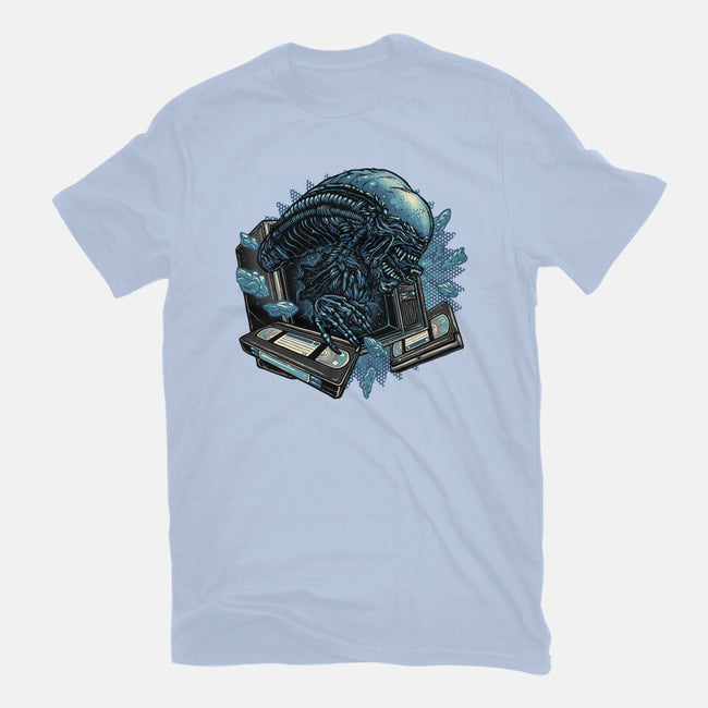 Television Burster-Unisex-Basic-Tee-glitchygorilla