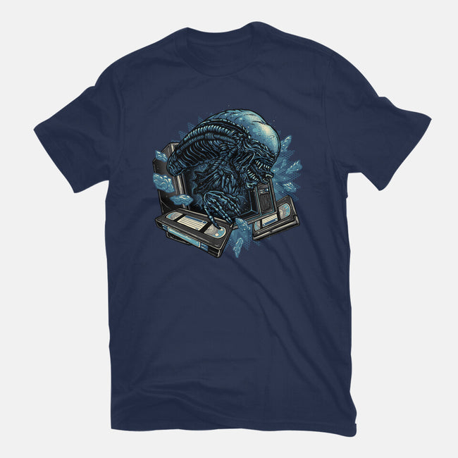 Television Burster-Mens-Basic-Tee-glitchygorilla