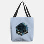 Television Burster-None-Basic Tote-Bag-glitchygorilla
