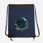 Television Burster-None-Drawstring-Bag-glitchygorilla