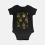 Cute Wizard Frog-Baby-Basic-Onesie-xMorfina