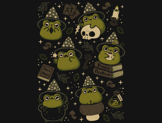 Cute Wizard Frog