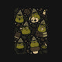 Cute Wizard Frog-Womens-Racerback-Tank-xMorfina