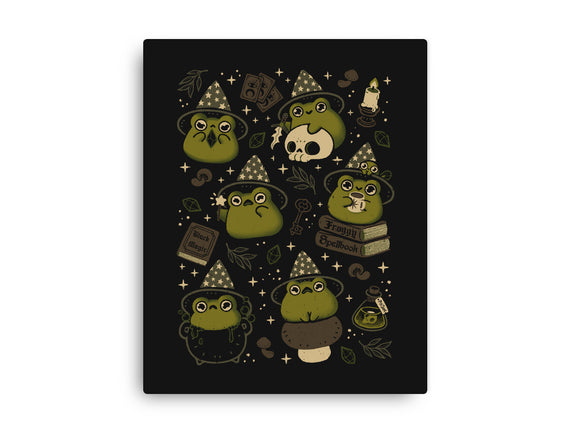 Cute Wizard Frog