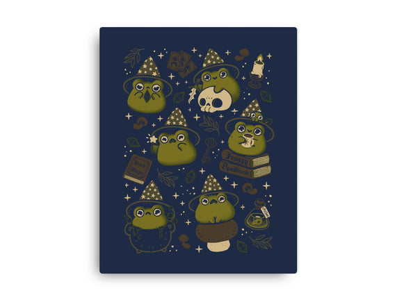 Cute Wizard Frog