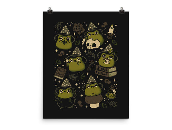Cute Wizard Frog