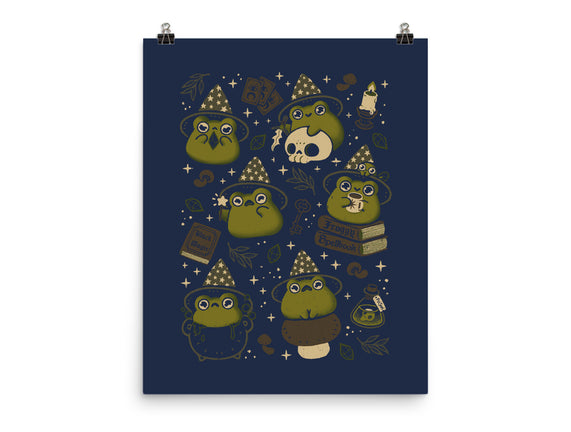 Cute Wizard Frog