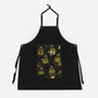 Cute Wizard Frog-Unisex-Kitchen-Apron-xMorfina