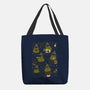 Cute Wizard Frog-None-Basic Tote-Bag-xMorfina