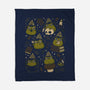 Cute Wizard Frog-None-Fleece-Blanket-xMorfina
