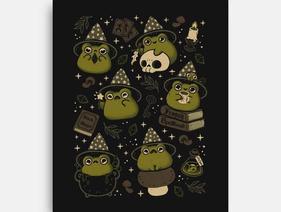 Cute Wizard Frog