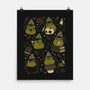 Cute Wizard Frog-None-Matte-Poster-xMorfina
