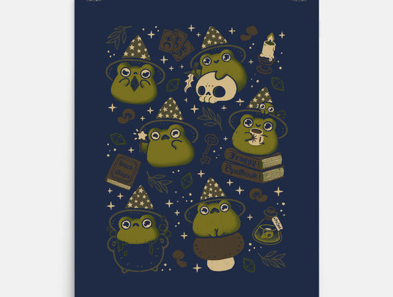 Cute Wizard Frog