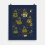 Cute Wizard Frog-None-Matte-Poster-xMorfina